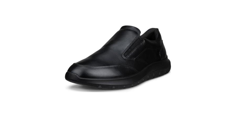 Ecco City Stride Slip-On Black - Herenschoenen