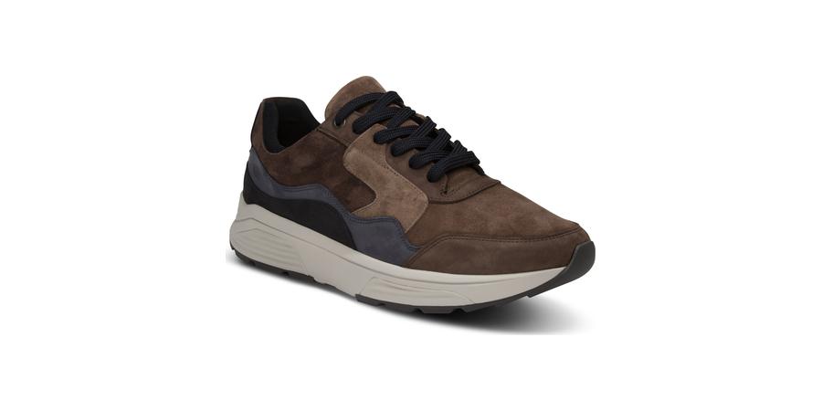 Xsensible Golden Gate Men Dark Brown Combi - Herenschoenen